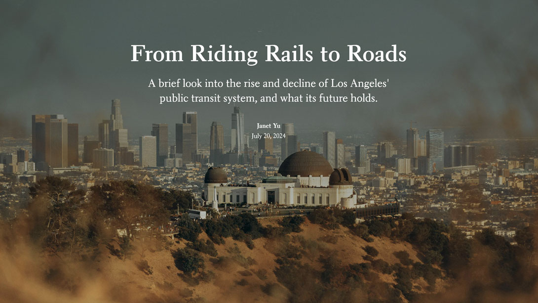 Project From Riding Rails to Roads